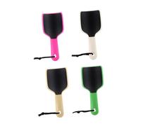 Mikikit Limas Exfoliantes de Mano para Pedicura 4 Piezas Tamaño Pequeño Doble Cara Herramienta Recortadora para Cuidado de Pies Uso Doméstico Colores Variados