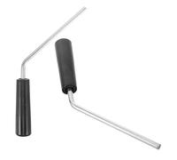 Mikikit Manija de Repuesto para Máquina de Palomitas de Maíz 2 Piezas Accesorio para Eje de Agitación Compatible Olla de Palomitas Mango Duradero para Reparación y Mantenimiento