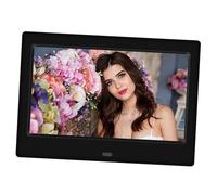 Mikikit Marco de Fotos Digital LED de 7 Pulgadas 800X480 con Reproductor Multimedia Compatible con USB y Tarjeta hasta 32 GB Álbum Electrónico para Escritorio y Pared Pantalla Grande