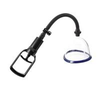 Mikikit Masajeador de Ventosas Manual para Levantamiento de Busto Grande Tubo Negro y Caja Decorativa, Instrumento Ergonómico de Masaje Facial y Corporal, Portátil para Cuidado