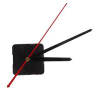 Mikikit Mecanismo de Reloj con Manecilla Rojo de Plástico con Péndulo, Diseño Silencioso y Fácil de Usar para Bricolaje en Oficina o Manualidades