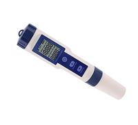 Mikikit Medidor de Salinidad Digital Probador de Agua de Mar y Acuario Sensor para Temperatura y Salinidad y Uso para Piscinas Peces