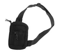 Mikikit Mini Bandolera Negro Hombres Riñonera de Pecho Actividades Aire