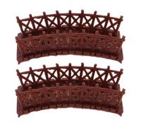 Mikikit Mini de 2 Piezas Decoración de de Arco para Acuarios Material Plástico Resistente Accesorios para Microescenas para Jardinería