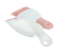 Mikikit Mini Escoba y Recogedor Compacto de Mano Set de Limpieza Multifuncional para Escritorio Coche y Hogar Cepillo Suave sin Rayas para Polvo y Residuos