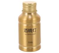 Mikikit Mini Estufa de Alcohol Portátil Quemador de Alcohol de Aluminio para Camping Picnic y Experimentos Científicos Herramienta de Calentamiento y Resistente