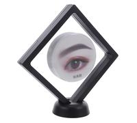 Mikikit Molde de Exhibición de Maquillaje Permanente Soporte de Exhibición Transparente para Tarjetas Forma de Ceja Almacenamiento de Maquillaje y Joyas Salón de Belleza