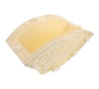 Mikikit Molde de Hormigón Decorativo, Molde de Placa de Pared de Cemento, Plástico, Beige, para Exterior y Construcción, Acabado Liso, Decoración de Jardín y Patio