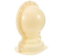 Mikikit Molde de Hormigón para Bola de Columna Romana Forma Redonda, Adecuado para Fabricación de Balaustradas y Cercas en Bricolaje, Molde Resistente para Concreto y Cemento