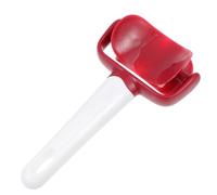 Mikikit Molde para Hacer Raviolis de Plástico Rojo, 2 Piezas, Apto para Lavavajillas, Adecuado para Preparar Calzones y Empanadillas Cocina