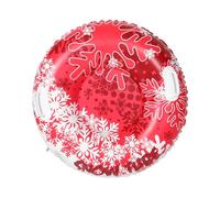 Mikikit Nieve Inflable Resistente de PVC para Actividades para Esquí para Sledding de Transportar y Almacenar