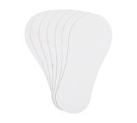 Mikikit Organizador para Calcetines Invisibles de Corte Papel Blanco, 100 Piezas, Herramienta Ligera para Exhibir y Organizar Calcetines para Mujer y Niña