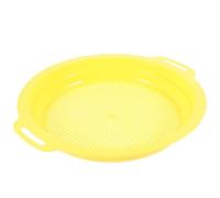 Mikikit Panning Sieve Pan con Bolsa de Almacenamiento Filtro de Arena Resistente para Bateas de Búsqueda de Colador Manual Duradero para Minería y Tamizado Ríos y Playas
