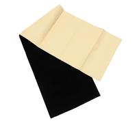 Mikikit Paño Adhesivo de Tela Flocada Negra 40Cm X 148Cm para Muebles y Tapete Adhesivo de Mostrador en Proyectos de Bricolaje