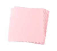 Mikikit Paños de Limpieza para Lentes de Cámara y Gafas, 80 Unidades de Microfibra Rosa, Ideales para Limpiar Joyas y Pantallas Hogar Oficina