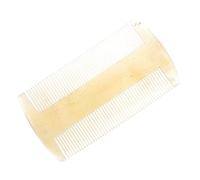 Mikikit Peine de Cuerno Pequeño de Masaje para Cuero Cabelludo, Peines Masajeadores de Doble Cara, Diseño Resistente y Flexible para Cuidado Capilar, Adecuado para Mujeres en Cuidado