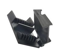 Mikikit Peine Guía Peine Guía para Recortadora de Cabello de Plástico Negro, Lavable y Portátil, para Barberos, Peluquería y Barbería