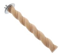 Mikikit Percha Ave Madera Beige a y Pájaros Loros Accesorio para de Que Ayuda a Desarrollar Coordinación y Ejercicio del Jaula
