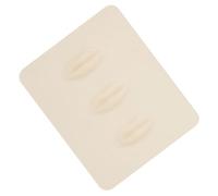 Mikikit Piel De Silicona Para Practicar Tatuajes Labios 1 Unidad Tamaño Estándar Flexible Piel Sintética Para Práctica De Tatuaje Para Principiantes y Profesionales Uso De Entrenamiento