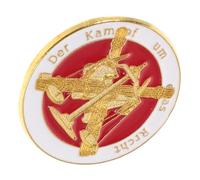 Mikikit Pin de Balanza Justicia de Metal Elegante Diseño Único, Accesorio Legal para Celebraciones y Reuniones Jurídicas, Opción Conmemorativa para Aficionados al Derecho