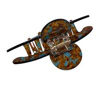 Mikikit Pinzas Cabello De Acetato 1 Unidad Tamaño Mediano Clip De Garra Para Mujeres Accesorio Moderno Para Uso Diario y Peinados Casuales Color Degradado Entre Tonos Fríos y Cálidos