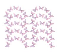 Mikikit Pinzas Cabello Diseño 3D de Alas de Doble Capa de Tul Morado 45 CM 100 Unidades Accesorios Cabello para Mujeres y Adolescentes Ideales para Cosplay Navidad y Peinados