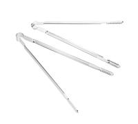 Mikikit Pinzas de Cocina Largas de Acero Inoxidable para Servir y Cocinar Set de 2 Piezas Resistentes a Ácidos para Kimchi y Pepinos Utensilios para Encurtidos y Barbacoa en Hogar y