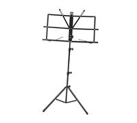 Mikikit Plegable para Partituras y Lectura Soporte Trípode Altura Resistente y Duradero para Enseñanza Casa y Actuaciones Escenario