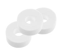 Mikikit Protector de Cuello Adhesivo para Camisas, Fácil de Aplicar y Que Previene el Sudor, Material de Tela No Tejida Blanco, 3 Rollos para Verano