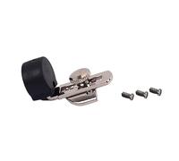 Mikikit Protector de Dedos para Clarinete con Tornillos y Soporte de Pulgar Kit de Repuesto Duradero para Instrumentos de Viento Color Plateado y Negro Accesorios para Clarinete
