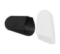 Mikikit Protector de Goma para Boquilla de Saxofón, Funda Protectora Profesional 2 Piezas Superficie Lisa para Proteger Instrumentos Musicales en Familia