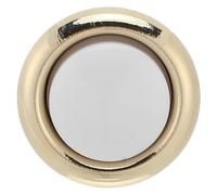 Mikikit Pulsador de Timbre Redondo Cable Botón de Timbre de Metal Resistente Interruptor para Apertura de Garaje Resistente Intemperie para Uso Doméstico Instalación Pared