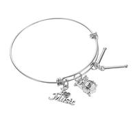 Mikikit Pulsera de Acero Inoxidable para Bateristas Diseño Único, Ligera y Resistente, Adecuado para Ensayos y Presentaciones en Escenario, Obsequio para Amantes Música