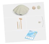 Mikikit Pulsera de Perlas para DIY Juguete Educativo de Excavación de Conchas Marinas Manualidades para Niñas Desarrollo de Creatividad y Habilidades Sociales