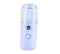 Mikikit Pulverizador de Facial Portátil 100Ml Humidificador Nano para Rociador de Hidrata sin Arruinar Maquillaje para Mujeres Mini USB