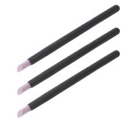 Mikikit Quitaesmalte Barra Cabezal de Cuarzo para Cuidado de Uñas, Recortador de Cutículas Ergonómico, Paquete de 3 Piezas para Salón y Cuidado Profesional