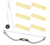 Mikikit Regla Auxiliar Para Portátil Curva Ajustable Herramienta De Medición De En Aleación De Aluminio Para Kit Profesional Plateado Uso Personal y Profesional