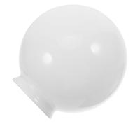 Mikikit Repuesto de Pantalla de Vidrio para Lámpara Colgante Esférica, Color Blanco Opal, Tamaño Pequeño, Apto para Dormitorio y Comedor