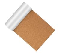 Mikikit Rollo de Corcho Autoadhesivo 60x30 Cm, Lámina de Corcho 1 Mm Grosor, Material Natural Respaldo Adhesivo, Tablero para Pared, Aislamiento Acústico y Manualidades