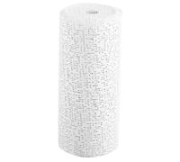 Mikikit Rollo de Tela de Yeso Multifuncional para Reparación de Paneles y Modelado de Maquetas, 8 CM de Ancho y 3 M de Largo, Adecuado para Manualidades y Fijación de Anclajes