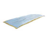 Mikikit Saco de Dormir de Emergencia Aislamiento Térmico Ligero y Resistente Colchoneta para Conservar el Calor Adecuado para Acampada Primeros Auxilios y Situaciones de Supervivencia