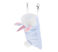 Mikikit Saco De Dormir Térmico para Hámster Nido Cálido para Animales Pequeños Casa De Dormir para Hámster Invierno