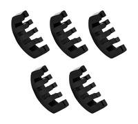Mikikit Silenciador de Goma para Violín 4/4, 3/4 y 1/2, Accesorio para Práctica Silenciosa, Kit de 5 Piezas Estilo Garra para Reducción de Sonido en Ensayos y Entrenamiento