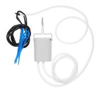 Mikikit Sistema de Riego Automático Pantalla Lcd Máquina de Riego para Plantas en Maceta Bebedero Automático para Plantas de Interior Abs Blanco para Jardín y Oficina