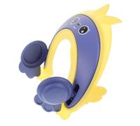 Mikikit Sombrero De Baño Para Niño Niña Diseño De Ajustable Gorro Para Lavar y Proteger El Cabello Protección De Oídos y Ojos Para Niño Niña De Años Color Limón