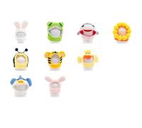 Mikikit Sombrero para Mascotas Diseño de Abeja en Felpa, Fácil de Poner y Quitar, Talla XS para Perros Pequeños en Fiestas de Fin de Semana