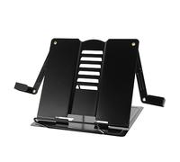Mikikit Soporte de Libros Ajustable Portátil para Lectura y Estudio Soporte Decorativo para Libros Tablet y Laptop para Oficina y
