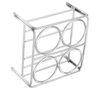 Mikikit Soporte para Crisol de Alambre de Níquel-Cromo Resistente al Calor 4 Orificios de 36 MM Rejilla para Laboratorio de Química y Ciencia Adecuado para Experimentos y Enseñanza