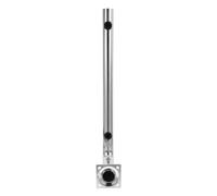 Mikikit Soporte para Montaje de Antena Exterior en Poste y Pared Fabricado en Acero Inoxidable, Apto para Instalación en Sistemas de Vigilancia y Redes Inalámbricas