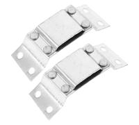 Mikikit Soporte Uso de Base de Aleación Casco Luz de Aluminio para de Linterna Frontal para Casco de Seguridad Accesorio Resistente en y Estable Paquete de 2 Unidades Construcción